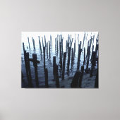 Restanten waterfront-end canvas afdruk (Voorkant)