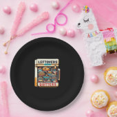 Restanten zijn voor de klassieke basisreiniging papieren bordje (Feest)