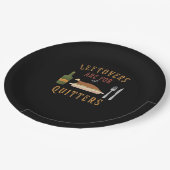 Restanten zijn voor de klassieke unieke grafische  papieren bordje (Gekanteld)