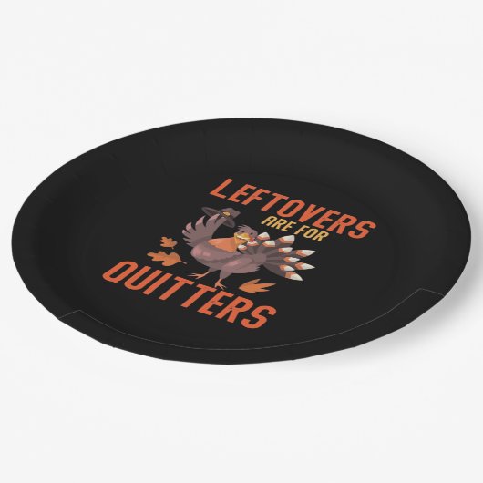 Restanten zijn voor eenvoudige reiniging papieren bordje (Gekanteld)