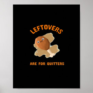 Restanten zijn voor Quitters - Thanksgiving Diner Poster