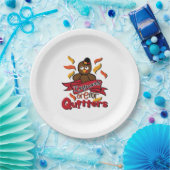 Restanten zijn voor Quitters - Thanksgiving Funny  Papieren Bordje (Feest)