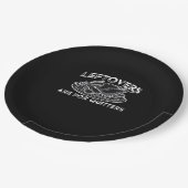 Restanten zijn voor Quitters - Thanksgiving Papieren Bordje (Gekanteld)