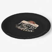 Restanten zijn voor stoppers, grappige Thanksgivin Papieren Bordje (Gekanteld)