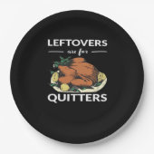 Restanten zijn voor stoppers VI Papieren Bordje (Voorkant)