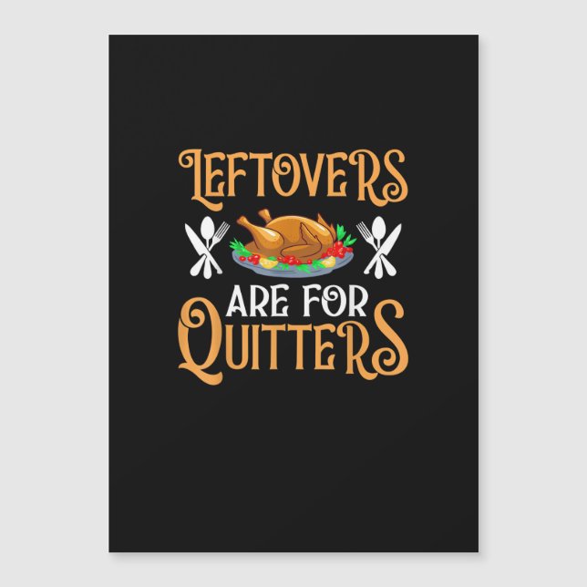 Restanten zijn voor uitzetters voor Thanksgiving (Voorkant)