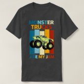  restantwagens zijn mijn jam monster tr t-shirt (Design voorkant)
