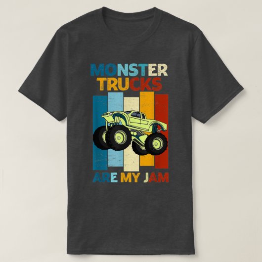  restantwagens zijn mijn jam monster tr t-shirt (Design voorkant)