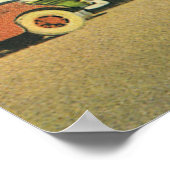  restaurant, 50-plussers rijden in de tandheelkund poster (Hoek)