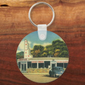  restaurant, 50-plussers rijden in de tandheelkund sleutelhanger (Voorkant)