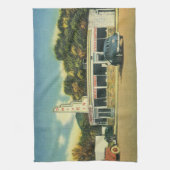  restaurant, 50-plussers rijden in de tandheelkund theedoek (Verticaal)