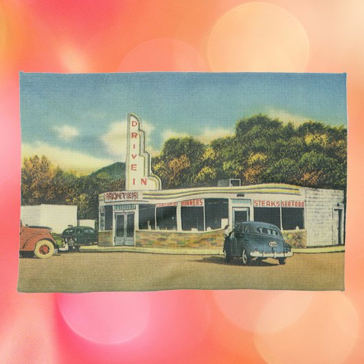  restaurant, 50-plussers rijden in de tandheelkund theedoek