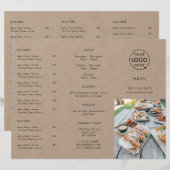 Restaurant Afhaalmaaltijden | Rustieke Kraft Afhaa (Voorkant / Achterkant)