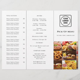 Restaurant Afhaalontwerp | Modern Foto Branding