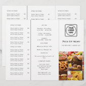 Restaurant Afhaalontwerp | Modern Foto Branding (Voorkant / Achterkant)