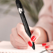 Restaurant Black White Chef Pet Promotion Zwarte Inkt Pen