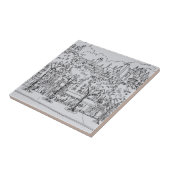 Restaurant Boulevard Montparnasse | Parijs, Frankr Tegeltje (Zijkant)