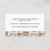 Restaurant Brouwerij | Bier Schuim Visitekaartje (Achterkant)