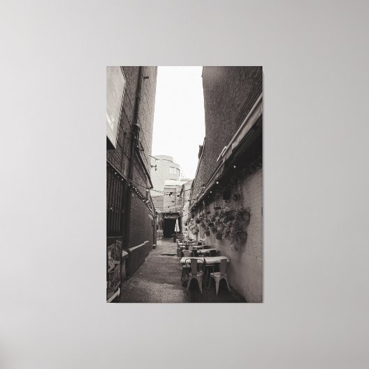 Restaurant Canvas Afdruk (Voorkant)