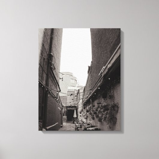 Restaurant Canvas Afdruk (Voorkant)