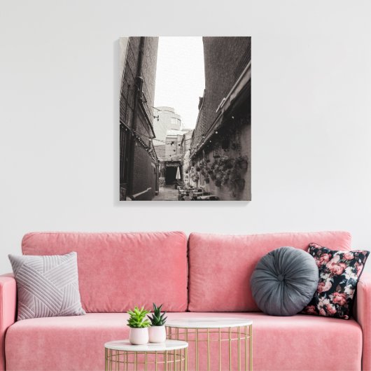 Restaurant Canvas Afdruk (Insitu (Woonkamer))