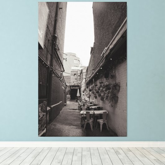 Restaurant Canvas Afdruk (Insitu (Houten vloer))