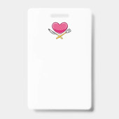 Restaurant - Catering Lanyard Badge (Achterkant)