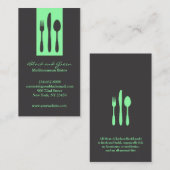 Restaurant Chef Catering Visitekaartje (Voorkant / Achterkant)