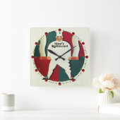 RESTAURANT CHEF COOKING FOOD,CATERING VIERKANTE KLOK (Huis)