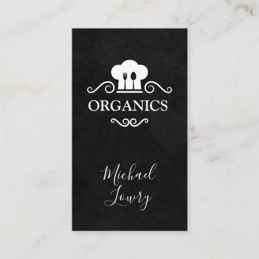 Restaurant Chef | Kokergereedschap Visitekaartje (Voorkant)