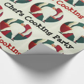 RESTAURANT CHEF'S COOKING PARTY Culinary Cadeaupapier (Hoek)
