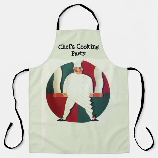RESTAURANT CHEF'S COOKING PARTY Culinary Schort (Voorkant)