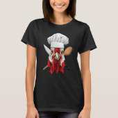 Restaurant Chicken Chef Kitchen Cook Culinary Chic T-shirt (Voorkant)