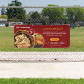 Restaurant Dagelijks Speciale Outdoor Aangepaste B Spandoek (Insitu)
