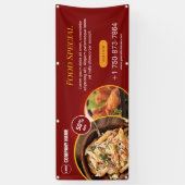 Restaurant Dagelijks Speciale Outdoor Aangepaste B Spandoek (Verticaal)