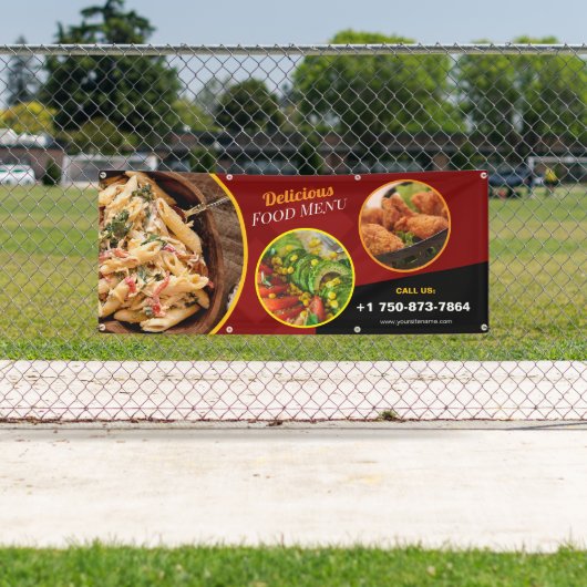 Restaurant Dagspecials Buiten Gepersonaliseerde Ba Spandoek (Insitu)