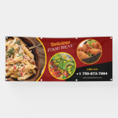 Restaurant Dagspecials Buiten Gepersonaliseerde Ba Spandoek (Horizontaal)