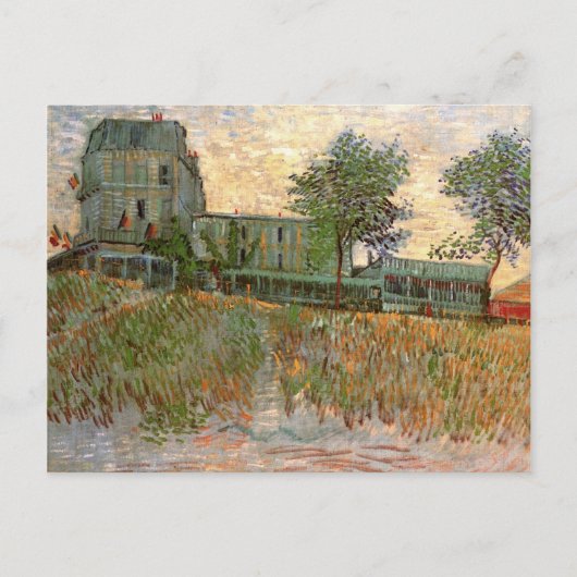 Restaurant de la Sirène Asnières, Van Gogh Fine Briefkaart (Voorkant)