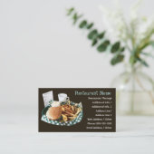 Restaurant/Diner/Cafe Visitekaartjes (Staand voorkant)