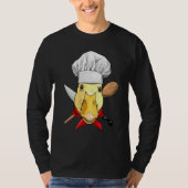 Restaurant Duck Chef Kitchen Cook Culinary Cooking T-shirt (Voorkant)