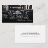 Restaurant Eettafels  Visitekaartje (Voorkant / Achterkant)