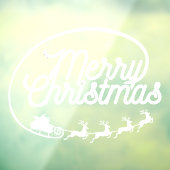 Restaurant en Kantoor kerstvakantie Raamsticker (Vel 3)