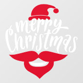 Restaurant en Kantoor kerstvenster vastklampen Raamsticker (Vel)