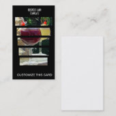 Restaurant Fancy Margarita Cocktails Visitekaartje (Voorkant / Achterkant)