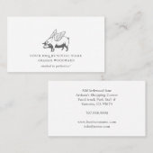 Restaurant Food Truck Barbeque Visitekaartje (Voorkant / Achterkant)