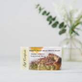 Restaurant Gift Certificate of Gift Voucher Kortingskaartje (Staand voorkant)