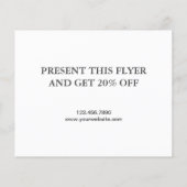 Restaurant Grand Opening Flyer (Achterkant)