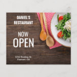 Restaurant Grand Opening Flyer<br><div class="desc">Recentere Restaurant Flyer. Pas het met uw eigen tekst aan en verspreid het woord.</div>
