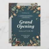 Restaurant Grand Opening Uitnodiging (Voorkant / Achterkant)