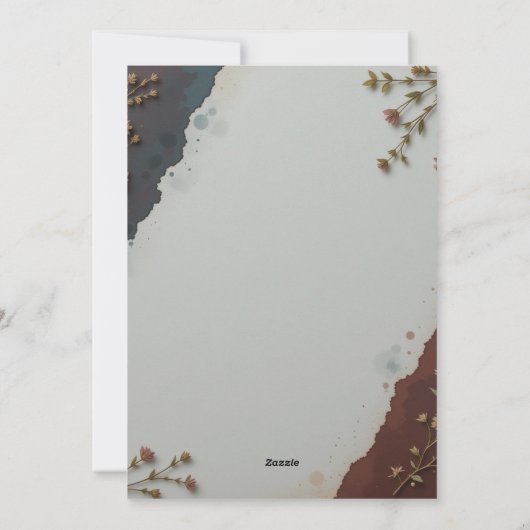 Restaurant Grand Opening Uitnodiging (Achterkant)